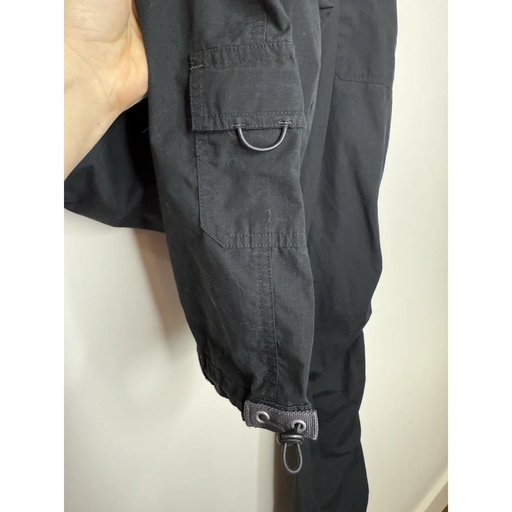 BELOWZERO Outdoor Pants Mens Large Black Trousers Cargo Gorpcore Hiking Bungee L